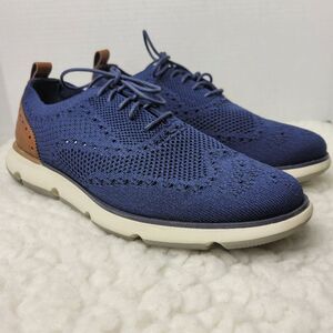 Cole Haan 4.Zerogrand Men's Sneaker  Size 9.5 Stitchlite Oxford Navy Ink Knit